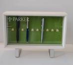 Parker pennen reclame display vitrine vulpen balpen showcase, Antiek en Kunst, Verzenden