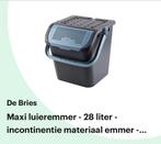 Maxi luieremmer - 28 liter - incontinentie materiaal emmer, Diversen, Ophalen, Zo goed als nieuw