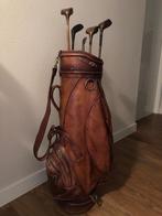 Golftas, leder, vintage, Ophalen