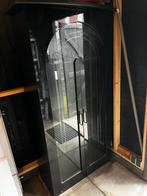 Nette vitrinekast met verlichting, Ophalen, Gebruikt, 50 tot 100 cm, Glas