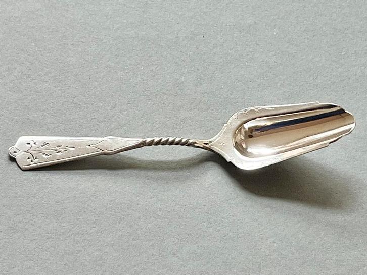 Dutch Silver Sugar Spoon Evert van Geelen (EvG), Antiek en Kunst, Antiek | Bestek, Ophalen of Verzenden