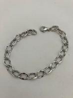 Zilveren armband met grote schakels, Ophalen of Verzenden, Zo goed als nieuw, Zilver