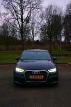 Audi A3 35 Tfsi 150pk S Tronic 2019 Blauw, Auto's, Audi, 1498 cc, 4 cilinders, Blauw, Leder en Stof