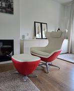 Leolux Caruzzo Plus fauteuil met hocker showmodel, Huis en Inrichting, Ophalen of Verzenden, Zo goed als nieuw, 75 tot 100 cm