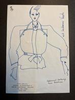 Ontwerp tekening  schets  van Fong Leng 3, Ophalen of Verzenden