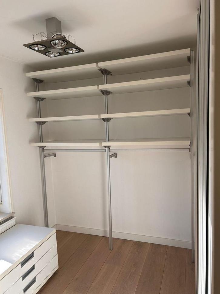 Noteborn Inloopkast - Modulair Systeem, Huis en Inrichting, Kasten | Kledingkasten, Gebruikt, 200 cm of meer, 50 tot 100 cm, 50 tot 75 cm