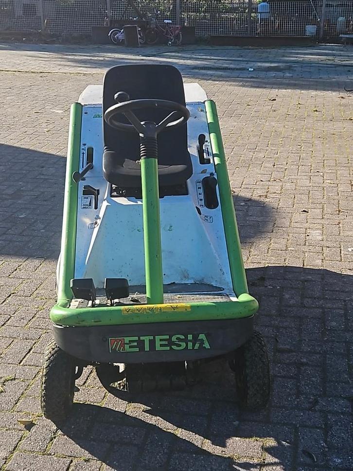 Etesia Bahia zitmaaier, Tuin en Terras, Zitmaaiers, Gebruikt, Elektrische starter, Mulchfunctie, Ophalen