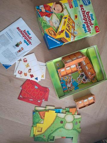 Het boodschappenspel  beschikbaar voor biedingen
