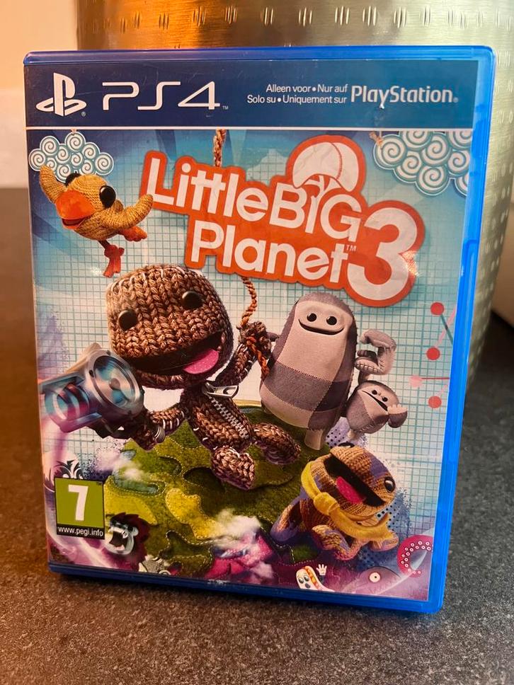 Little Big Planet 3 - PS4, Spelcomputers en Games, Games | Sony PlayStation 4, Gebruikt, Platform, 1 speler, Vanaf 7 jaar, Eén computer