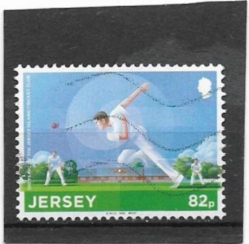 Jersey 2022 Island Cricketclub 100 Years 82p, Postzegels en Munten, Postzegels | Europa | UK, Gestempeld, Verzenden