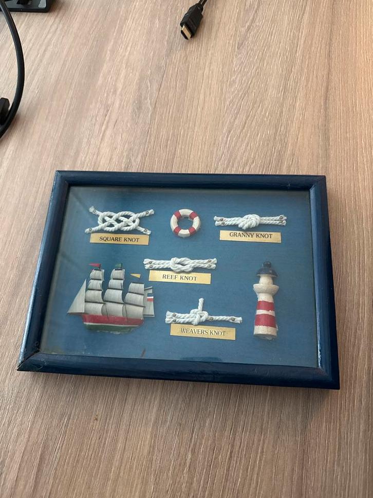 Maritieme Knopenlijst in Frame, Spelcomputers en Games, Games | Atari, Gebruikt, Overige modellen, Overige genres, 1 speler, Vanaf 3 jaar