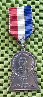 12e. Veluwe tocht ter nagedachtenis aan onze marsleider 1967, Postzegels en Munten, Penningen en Medailles, Ophalen of Verzenden