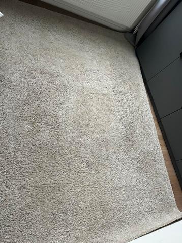 Beige vloerkleed