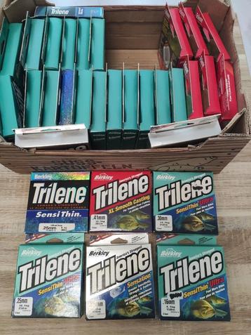 Ruim 30 rollen ( x 300 meter) nieuwe nylon ! Berkley Trilene beschikbaar voor biedingen