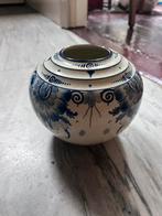 Delfts blauwe vaas ca 16 x 13, Ophalen of Verzenden