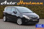 Opel Zafira Tourer 1.4T Cosmo 140 pk Automaat | 7-persoons E, Auto's, Gebruikt, 4 cilinders, 7 stoelen, Zwart