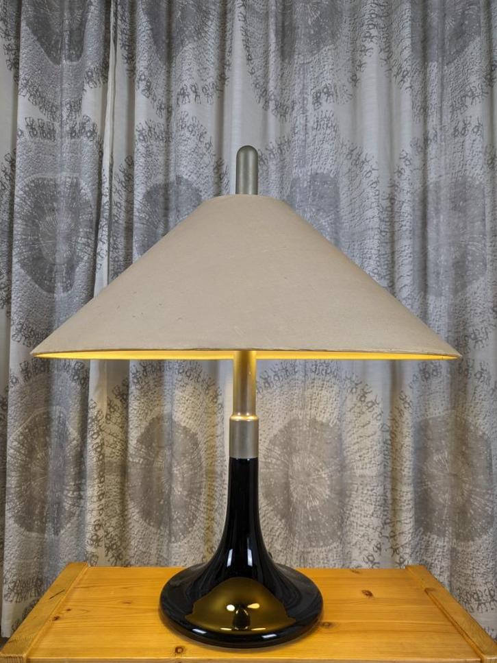 Ingo Maurer ML3 vintage design glazen schermerlamp tafellamp, Huis en Inrichting, Lampen | Tafellampen, Gebruikt, 50 tot 75 cm