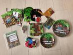 Verjaardagsversiering thema Minecraft, Hobby en Vrije tijd, Feestartikelen, Ophalen of Verzenden, Gebruikt, Versiering, Verjaardag