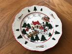 Mason's christmas village 1983 kerst ontbijtborden 12x, Huis en Inrichting, Keuken | Servies, Ophalen of Verzenden, Zo goed als nieuw