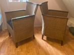 Mooie rotan stoelen, Huis en Inrichting, Ophalen, Twee, Bruin, Riet of Rotan
