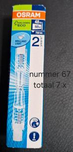 nr. 67 Osram Halogen eco, 30 tot 60 watt, Overige typen, Nieuw, Overige fittingen