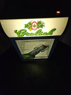 GROLSCH KOELKAST MET BEUGEL LOGO VERWERKT IN DE DEUR, Verzamelen, Biermerken, Ophalen, Zo goed als nieuw, Overige typen, Grolsch