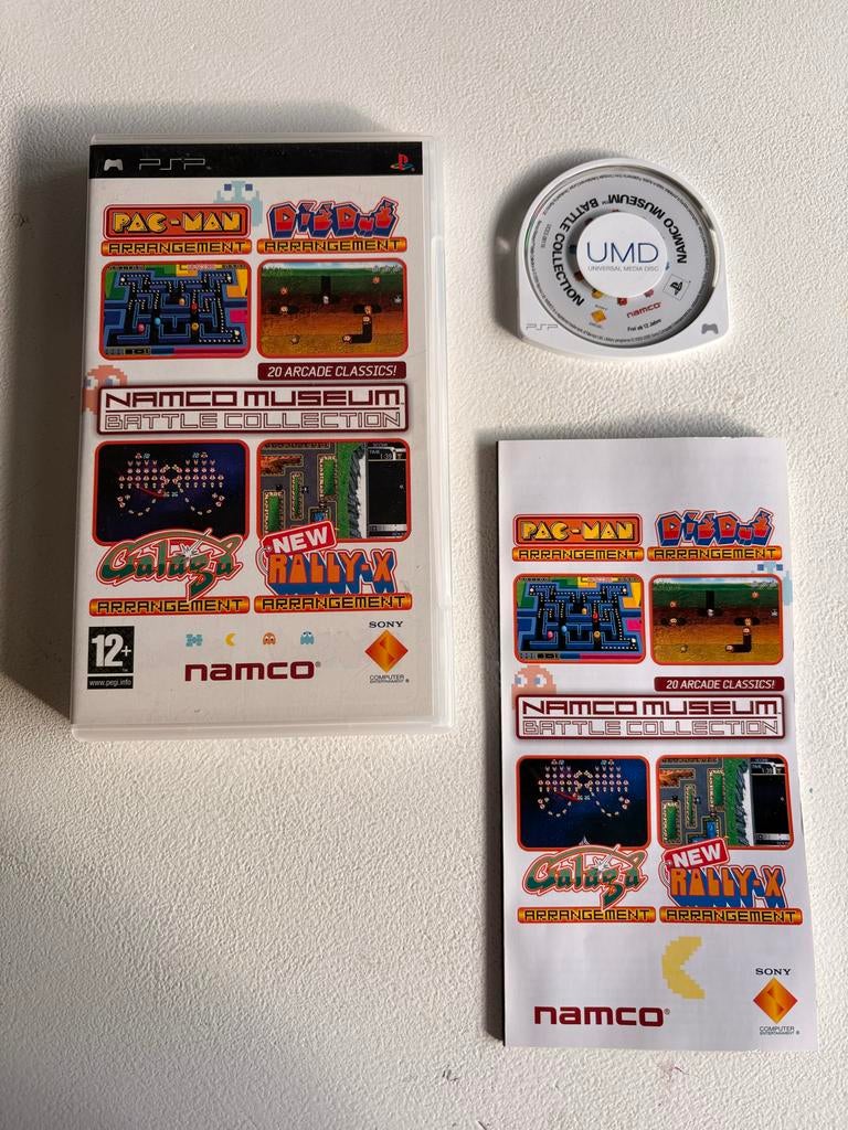 Namco Museum Battle Collection PSP - Compleet!, Ophalen of Verzenden, Zo goed als nieuw, Overige kleuren, PSP