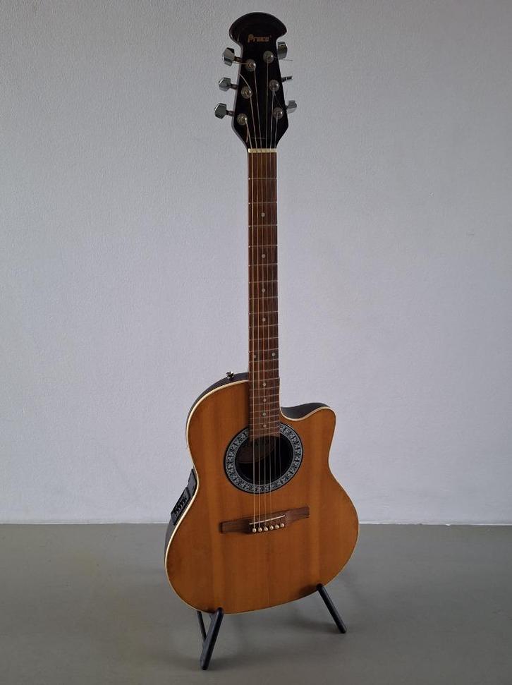 vintage semi/elektro akoestische Prince Celebration gitaar, Muziek en Instrumenten, Snaarinstrumenten | Gitaren | Akoestisch, Gebruikt