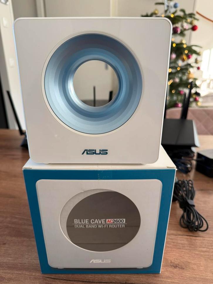 Asus Blue Cave AC2600 Mesh Router, Computers en Software, Routers en Modems, Gebruikt, Router, Ophalen of Verzenden