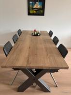 Eettafel Camilla poot X - 2m20, Huis en Inrichting, Tafels | Eettafels, Ophalen, 200 cm of meer, 50 tot 100 cm, Zo goed als nieuw