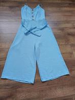 super leuke blauwe jumpsuit met wijde pijpen 36, Kleding | Dames, Jumpsuits, Ophalen of Verzenden, Nieuw, Maat 36 (S)