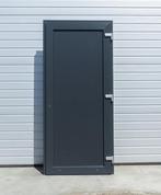 Antraciete Kunststof Buitendeuren met Kozijn | Uit Voorraad!, Niet ingevuld, 80 tot 100 cm, 215 cm of meer, Niet ingevuld