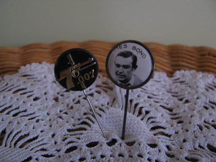 Speldje * 007 🔫 & James Bond - Sean Connery *, Verzamelen, Speldjes, Pins en Buttons, Zo goed als nieuw, Speldje of Pin, Overige onderwerpen