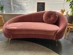 Bold Monkey I Am Not A Croissant bank velvet roze, Huis en Inrichting, Ophalen, 125 cm of meer, Metaal, Zo goed als nieuw