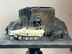Diorama WO2 Duitse bunker, Hobby en Vrije tijd, Modelbouw | Figuren en Diorama's, Ophalen of Verzenden, Zo goed als nieuw, 1:35 tot 1:50