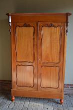 Antieke mahonie biedermeier meidenkast., Antiek en Kunst, Antiek | Meubels | Kasten, Ophalen