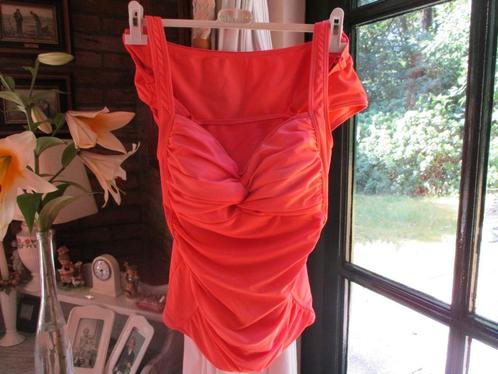 mj/NICKEY NOBEL/tankini 42/44 /abrikooskleur /cup B/C padded, Kleding | Dames, Badmode en Zwemkleding, Zo goed als nieuw, Overige typen