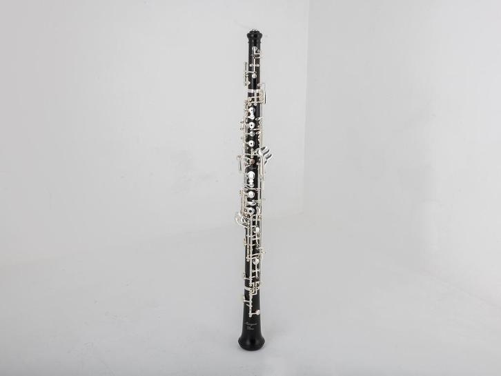 Gebruikte Hobo Marigaux M2, halfautomaat, Muziek en Instrumenten, Blaasinstrumenten | Hobo's, Zo goed als nieuw, Met koffer, Ophalen of Verzenden