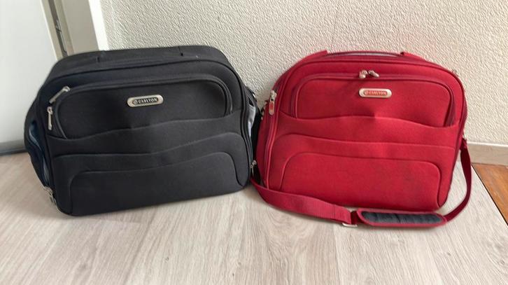 2 mooie koffertjes Carlton, Sieraden, Tassen en Uiterlijk, Koffers, Zo goed als nieuw, Overige materialen, Minder dan 50 cm, 35 tot 45 cm
