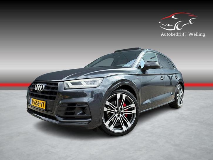 Audi SQ5 3.0 TFSI SQ5 luchtvering pano 21inch B&O, Auto's, Audi, Bedrijf, Te koop, SQ5, 360° camera, 4x4, ABS, Achteruitrijcamera