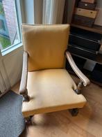 Gele fauteuil, Huis en Inrichting, Fauteuils, Ophalen, Gebruikt, Minder dan 75 cm, Minder dan 50 cm