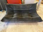 Goede staat - Ligne Roset Togo 3-Zits Suede Zwart, Huis en Inrichting, Fauteuils, 100 tot 125 cm, 125 cm of meer, Ophalen of Verzenden