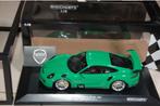 SALE !! PORSCHE 911 GT3 RS 2015 green Minichamps WRH, Hobby en Vrije tijd, Modelauto's | 1:18, Verzenden, Zo goed als nieuw, Auto