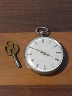 Antiek Zilver Zakhorloge - Loopt Perfect!, Antiek en Kunst, Ophalen of Verzenden