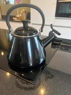 Le Creuset Fluitketel - Zwart, Ophalen, Zo goed als nieuw