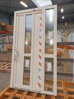 Kunststof Voordeur met zijlicht  b137,5 x -2244-, Doe-het-zelf en Verbouw, Kunststof, Gebruikt, Ophalen of Verzenden, Buitendeur