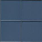 Donkerblauwe decortegels 10x10 cm | 26 Dozen, Nieuw, Minder dan 20 cm, 10 m² of meer, Wandtegels