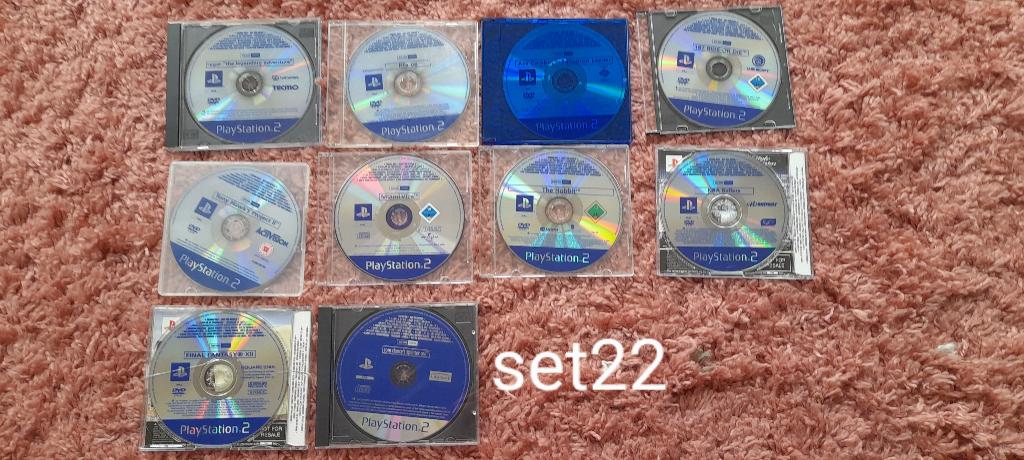 ps2 4xgames set 22, Gebruikt, 1 speler, Ophalen of Verzenden, Vanaf 3 jaar