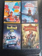 4 Leuke Kinder DVD's - Chicken Run, Dolfje Weerwolfje..., Cd's en Dvd's, Ophalen of Verzenden