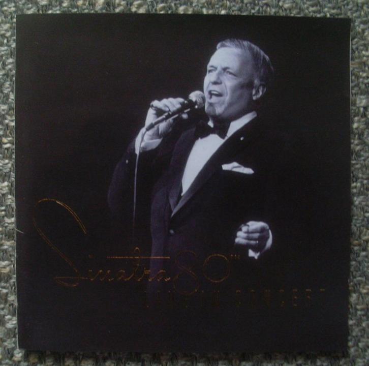 Frank Sinatra - Sinatra 80th, Live in Concert (CD) Pavarotti, Cd's en Dvd's, Cd's | Pop, Zo goed als nieuw, 1980 tot 2000, Ophalen of Verzenden
